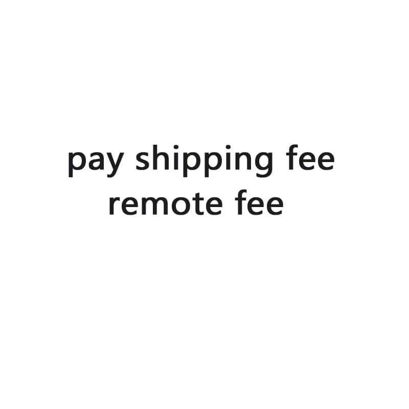For the buyers about the remote area cost and Extra Shipping Fee and machine part fee