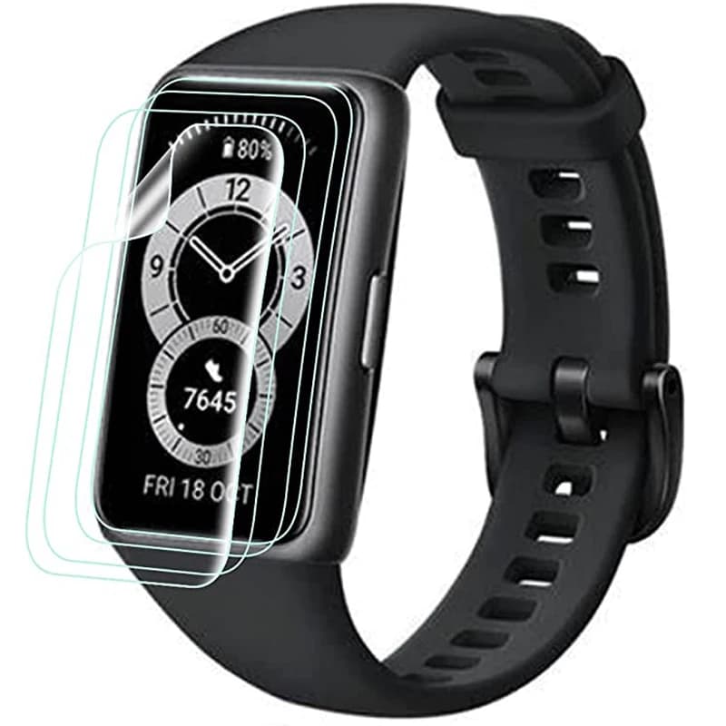 (12 Pack) Screen Protector for Huawei Band 6 Screen Protector Not Full Coverage Not Glass Soft HD Clear Film for Honor Band 6