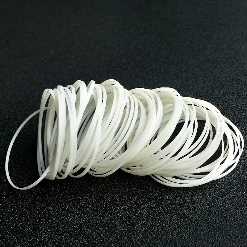 White Gasket 0.5mm Thick 1.2mm High 35-40mm I Ring Fits Front Watch Crystal Glass Repair Parts Watches Accessories，1pcs