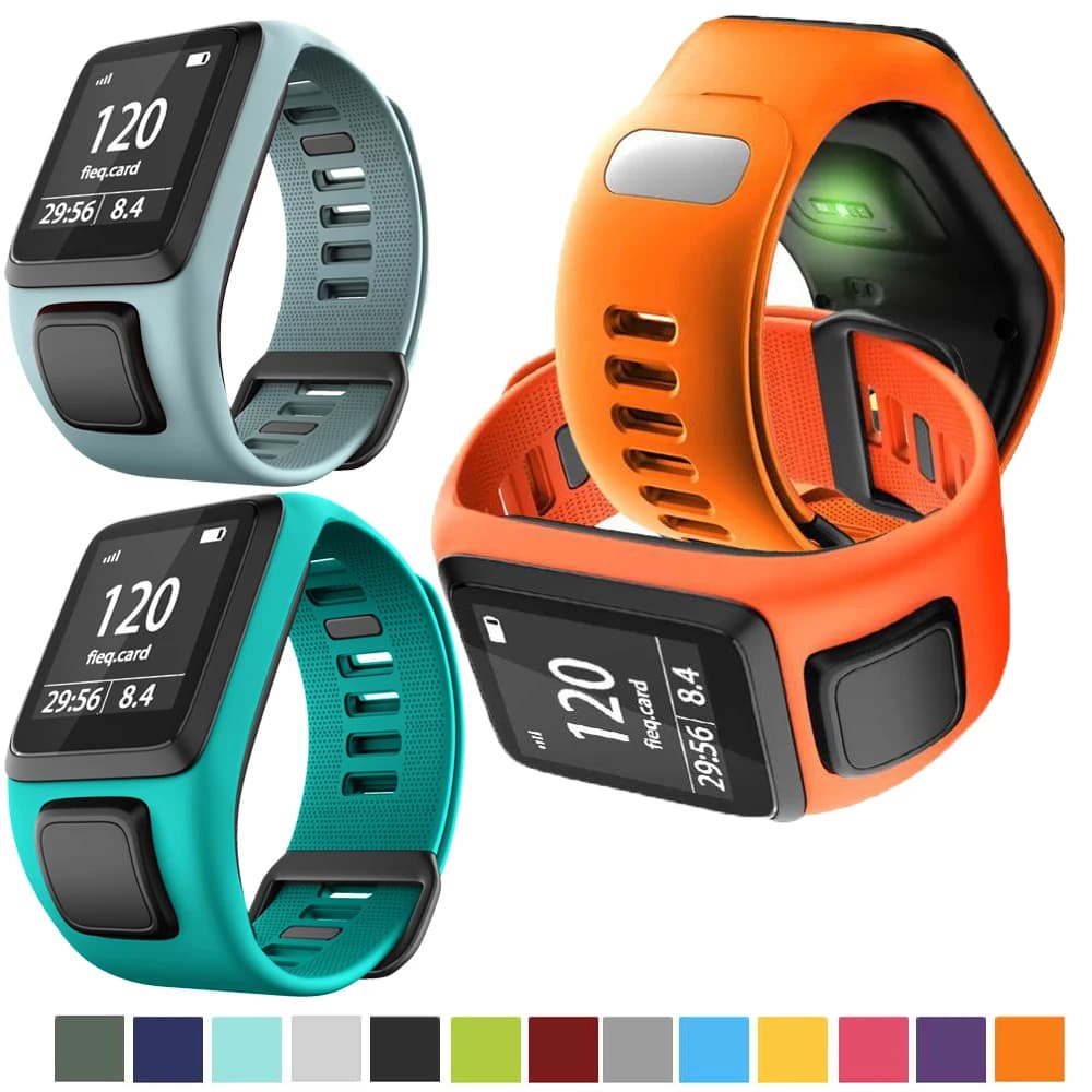 For TomTom Runner 2 3 spark plug 3 GPS 3 sports replacement wrist band Tom 2 3 series silicone smart accessories bracelet
