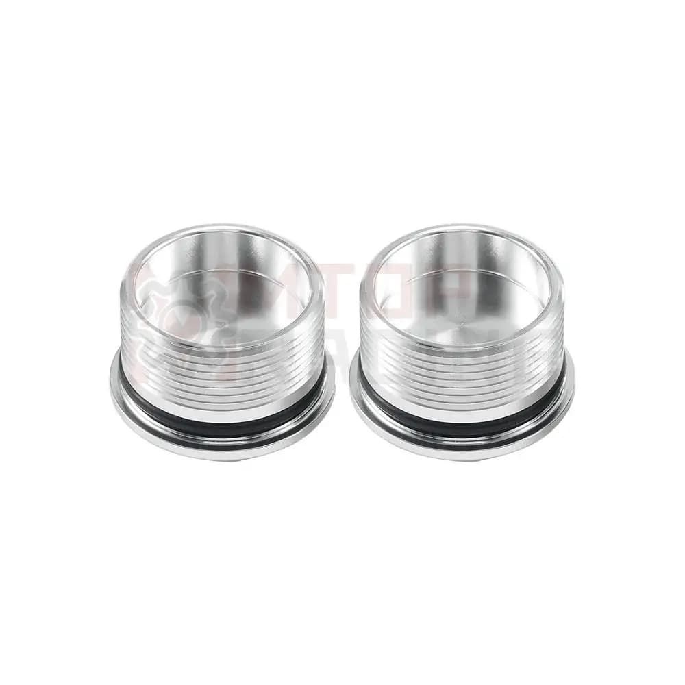 M31x1.5mm Front Fork Bolts Upper Screw for 35mm Honda Kawasaki Suzuki Yamaha BMW Ducati Triump Fork Suspension Silver