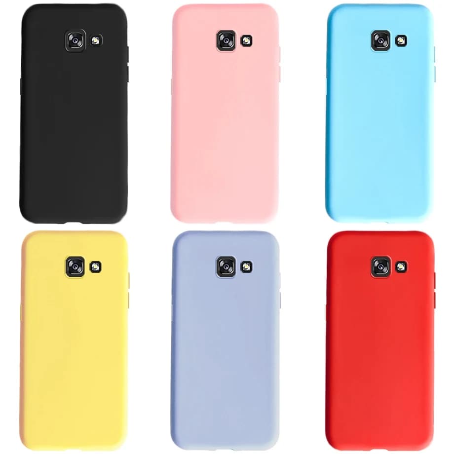 for Samsung Galaxy A5 2017 Case on Bumper Samsung A5 2017 Cover Capa Silicone Soft TPU Phone Case for Samsung A520 A520F Cases