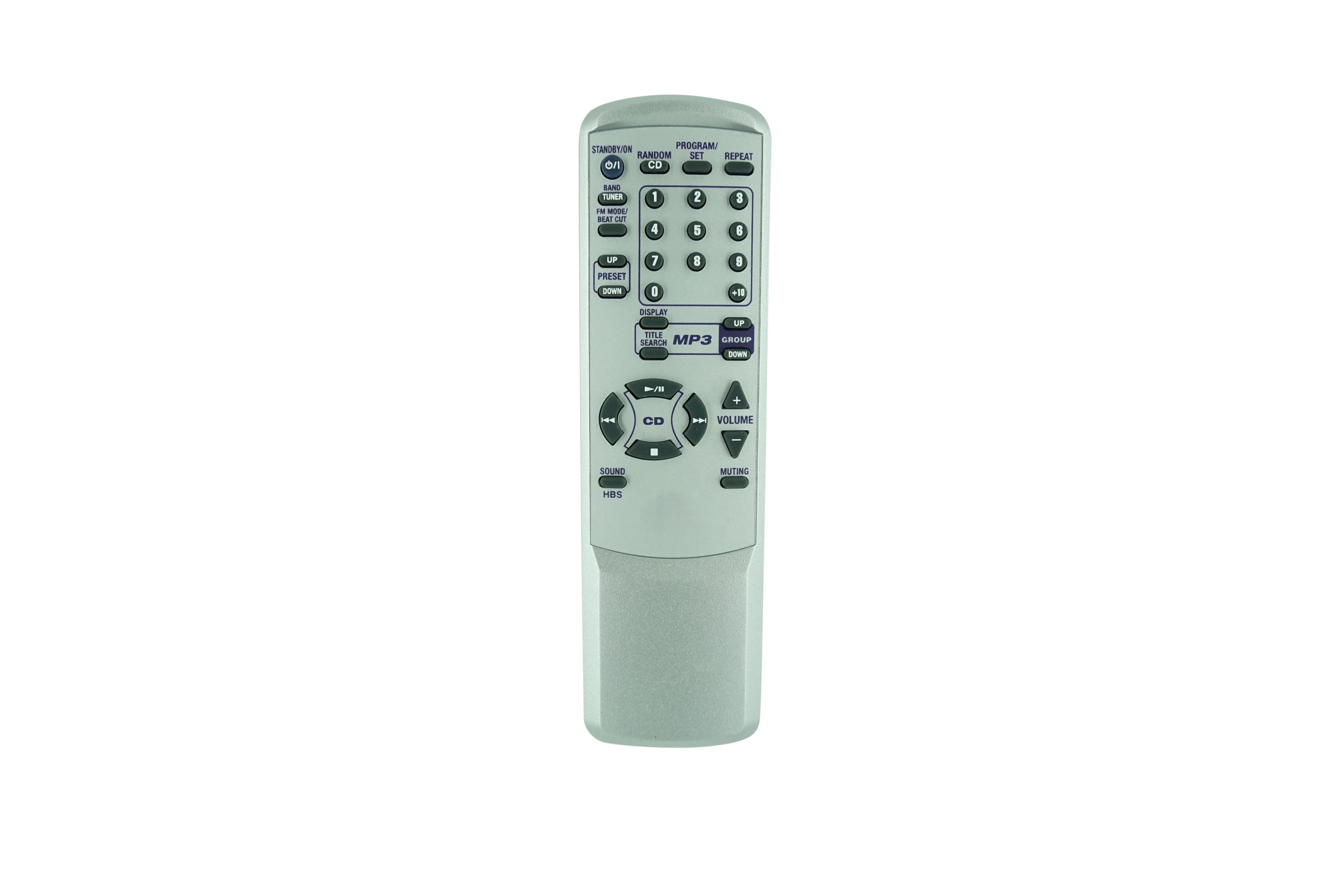 Remote Control For JVC RM-SRCBM5J RM-SRCBM5E RC-BM5 Boombox Portable Stereo System CD Player