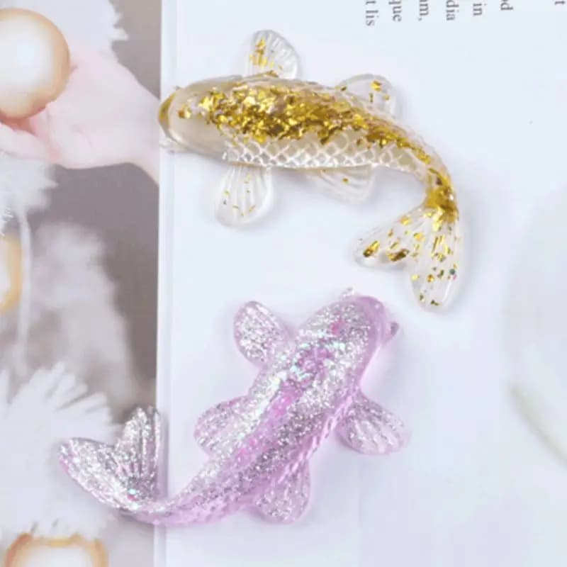 Fish Shape Epoxy Molds Transparent Silicone Mold Decorative Resin Mould Handmade DIY Crafts Pendant Tools Dropship