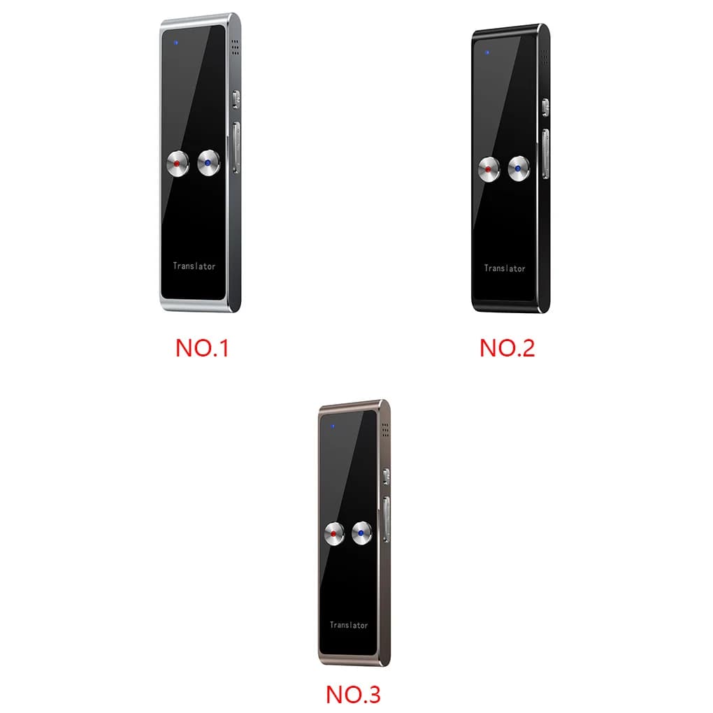 Voice Translator Bluetooth-compatible 4.2 HiFi 68 Language Travelling Electronic Interpreter Translating Device