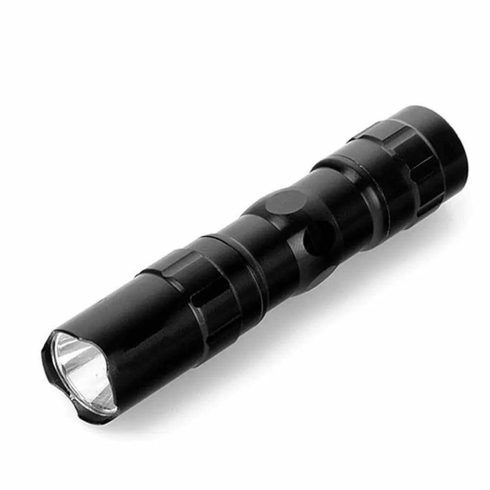 1PCS Portable Waterproof Mini LED Flashlights Aluminium Small Electric Torch High Power Light  For  Night Fishing