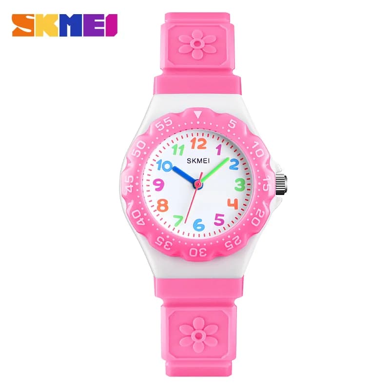 SKMEI NEW Kids Watches Outdoor Sports Wristwtatch Boys Girls Waterproof PU Wristband Quartz Children Watches 1483 reloj