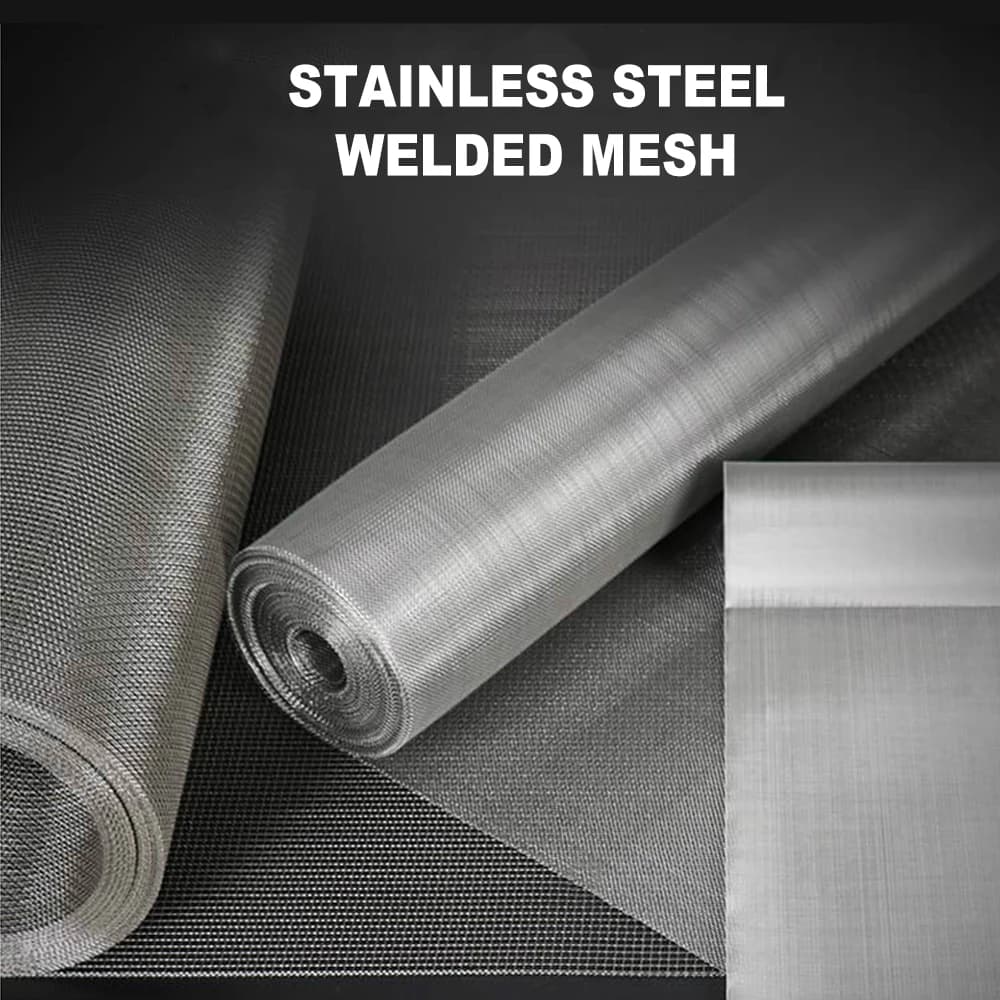 1/10/20Pcs Stainless Steel Woven Metal Mesh 15*20 cm,Welded Mesh Repair Car Bumper,Home Heat-resistant Metal Mesh, Welding tools