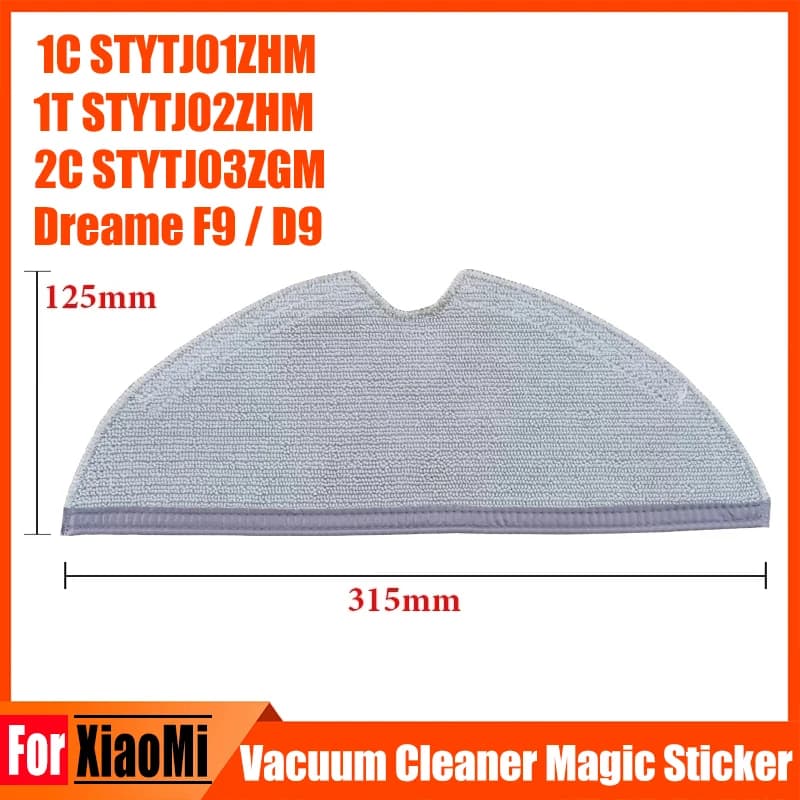 Mop Cloths Accessories For XiaoMi Mi Robot Vacuum-Mop Parts 1C STYTJ01ZHM 1T STYTJ02ZHM 2C STYTJ03ZHM Dreame F9 / D9 / L10 Pro