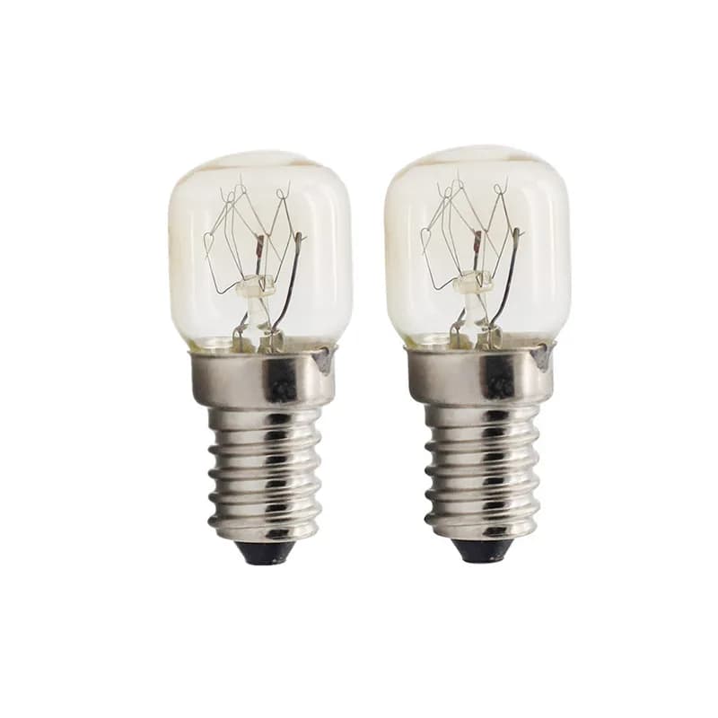 2 pieces/lot Microwave Oven Bulb 25w Screw thread 14mm Lamp for Galanz Midea etc. Microwave Oven Parts Accessories