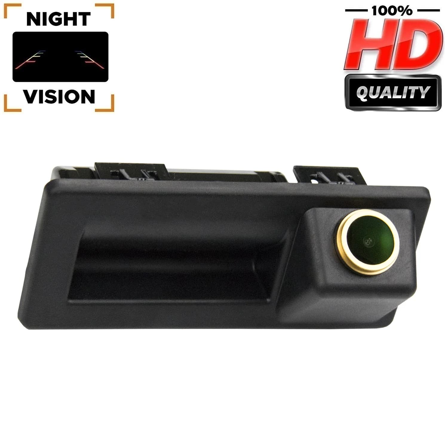 HD 1280*720P Rear View Night Vision Camera for Audi A4L Teramont C-TREK Touran L Tiguan L 2016-2019 Skoda Aktavia A7 2016-2018