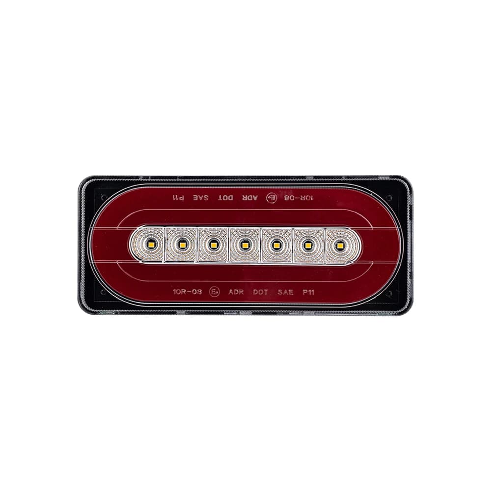 10-30V Caravan Pickup Truck Trailer Lights 55LED Car Tail Lights Warning Lights