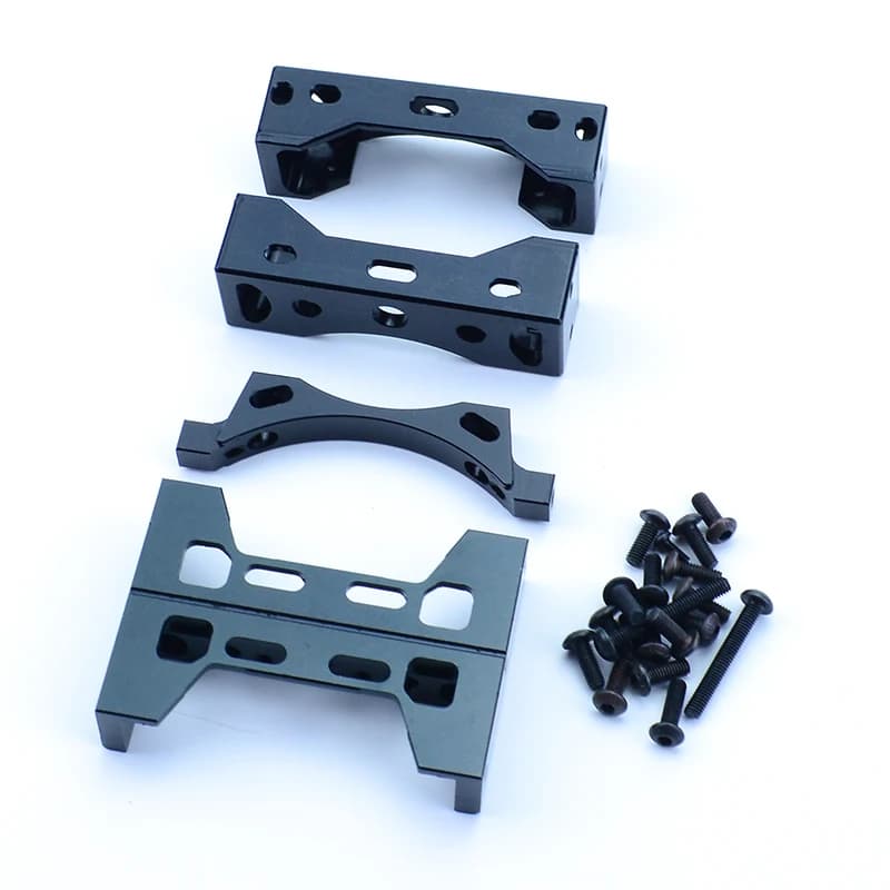 Metal Front and Rear Beam Kit Frame Tail Beam Bumper for 1/14 Tamiya RC Dump Truck MAN 56325 56329 TGX TGS LESU Car Accessories