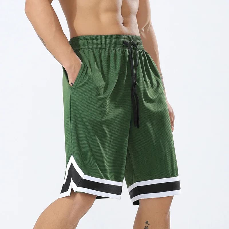 Men Basketball Football Scanties Breathable and Quick-drying Shorts for Bodybuilding with Pocket Zip Outdoor Running Pants
