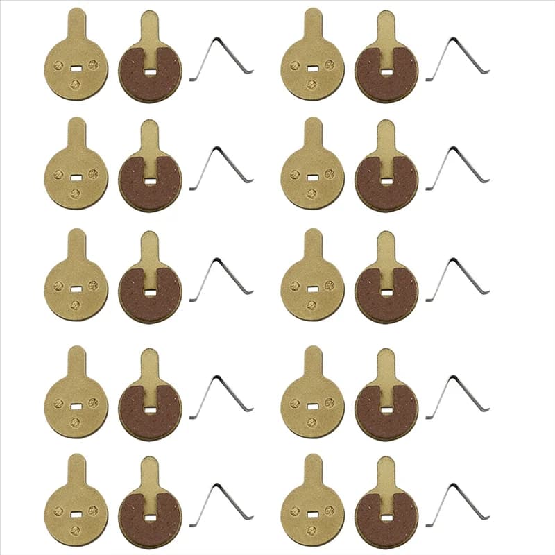 10Pair Bicycle Sccoter Brake Pads for BOLI BB8 NOVELA YINXING BOLIDS Kugoo G2 Pro Durable Sccoter Brake Pad Bike Parts