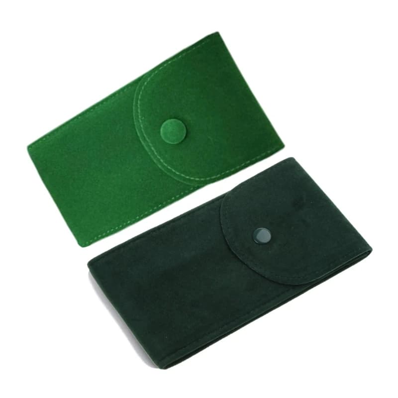 Double Sided Soft Watch Travel Cases Portable Watch Storage Bag ​and for Watches and Jewelry HXBA