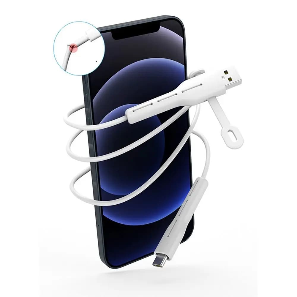 No Electric Shock Cable Organizer All Inclusive Protection Data Cable Protector Phone Charger Earphones Cable