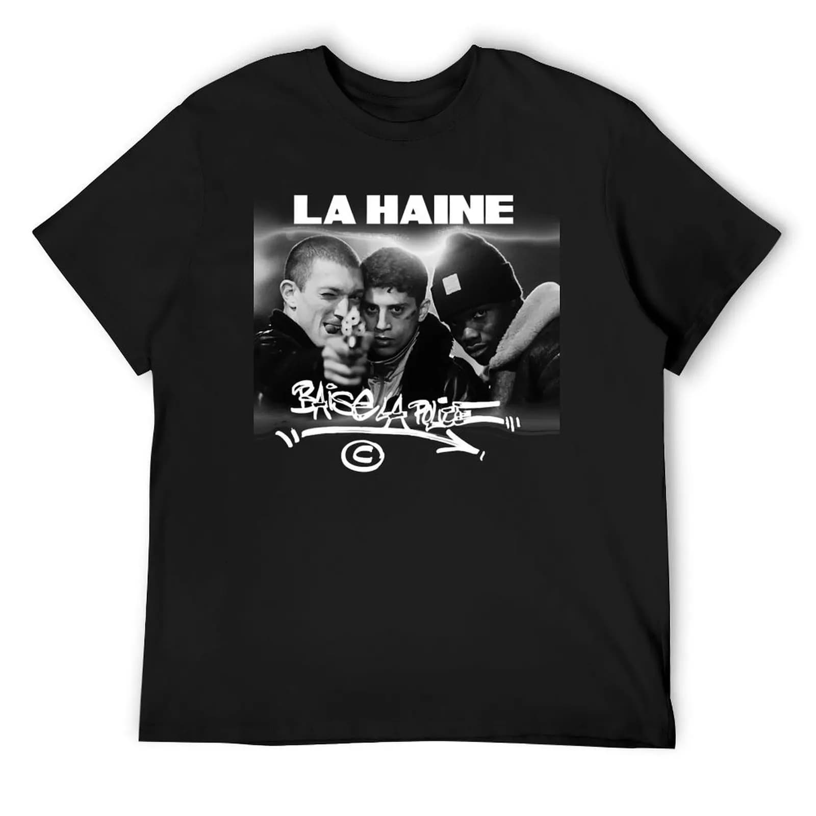 La Haine L’Odio Gifts T-Shirt tees summer top street wear anime figures cotton t shirt men