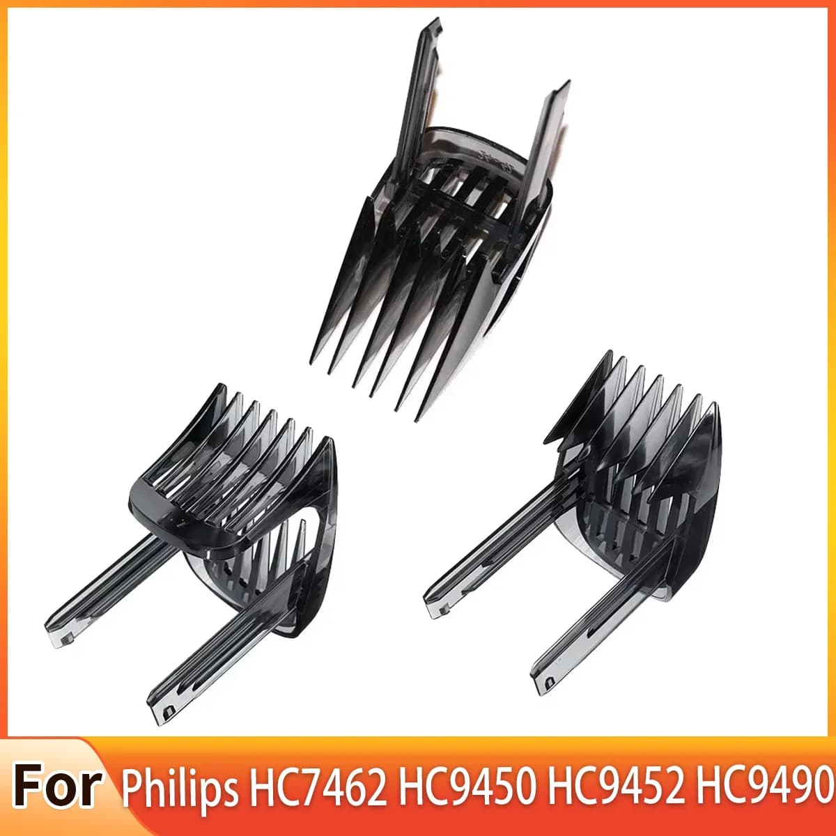 Hair clipper Barber Fixed length device Positioning comb  1-7mm 7-24mm 24-42mm for Philips HC7462 HC9450 HC9452 HC9490