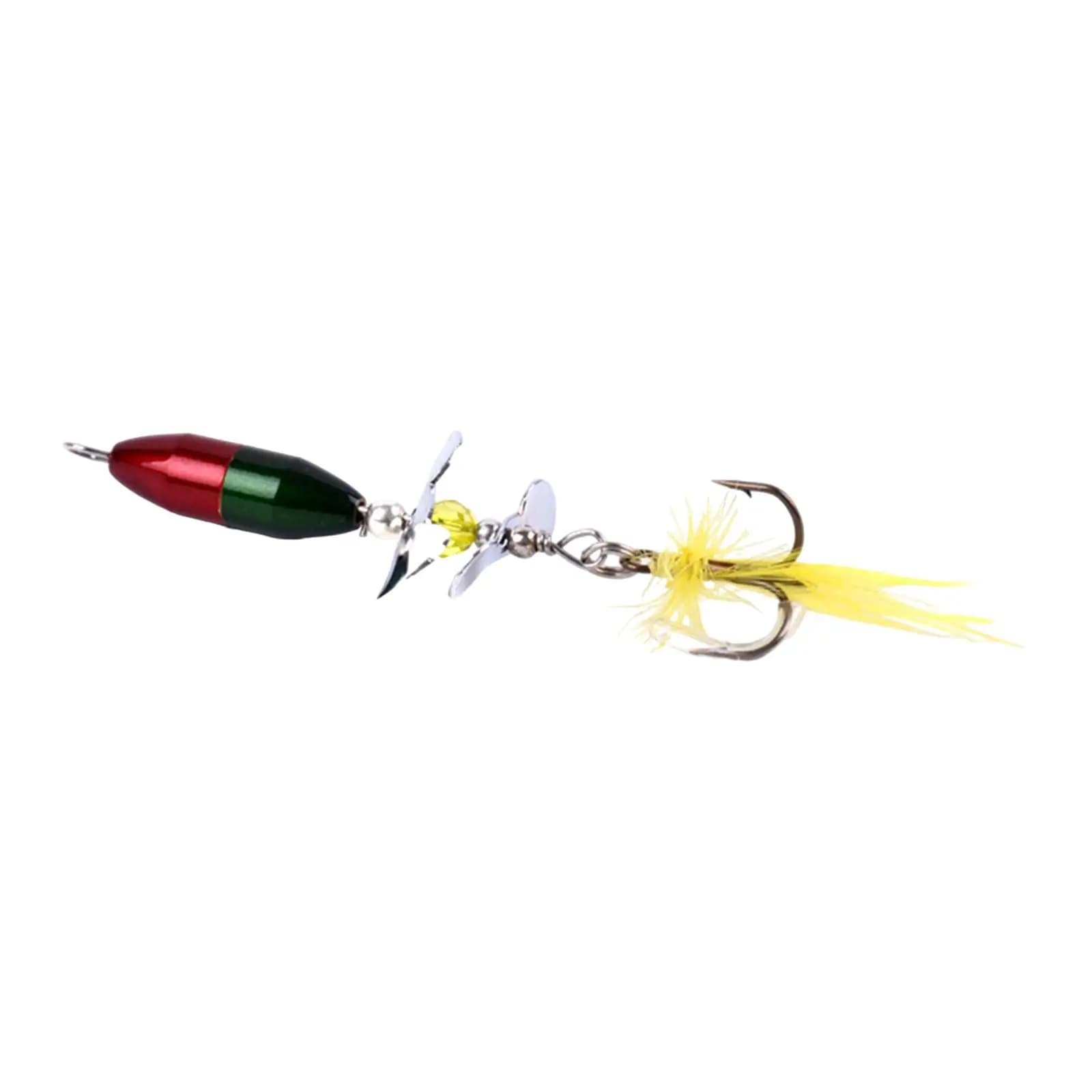 Fishing Lures Spinnerbait Compact Jigs Multipurpose Silk Shrimp Portable Copper Bass Lures for Bass Trout Snapper Bluegill Pike