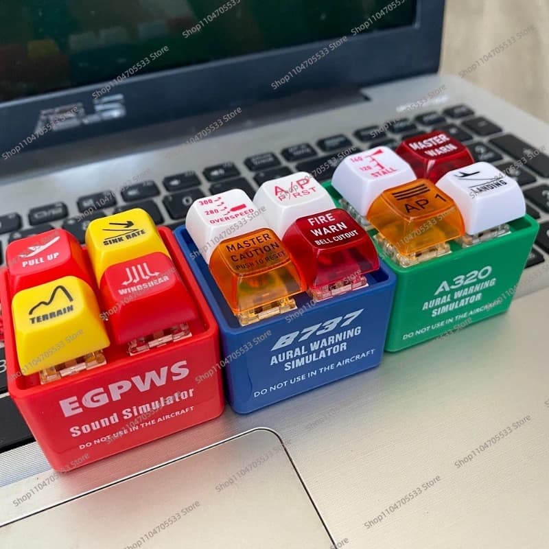 Warning Simulator For Pilot's Refreshing and Stress Relieving Device Boeing 737 Airbus EGPWS A320 TCAS