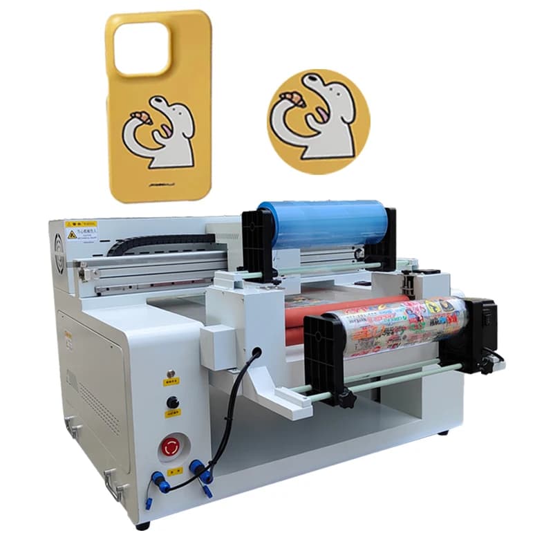 All In 1 6050 Uv Flabed Printing Machine A3 Uv Dtf Printer For Metal Phone Case Acrylic Printer