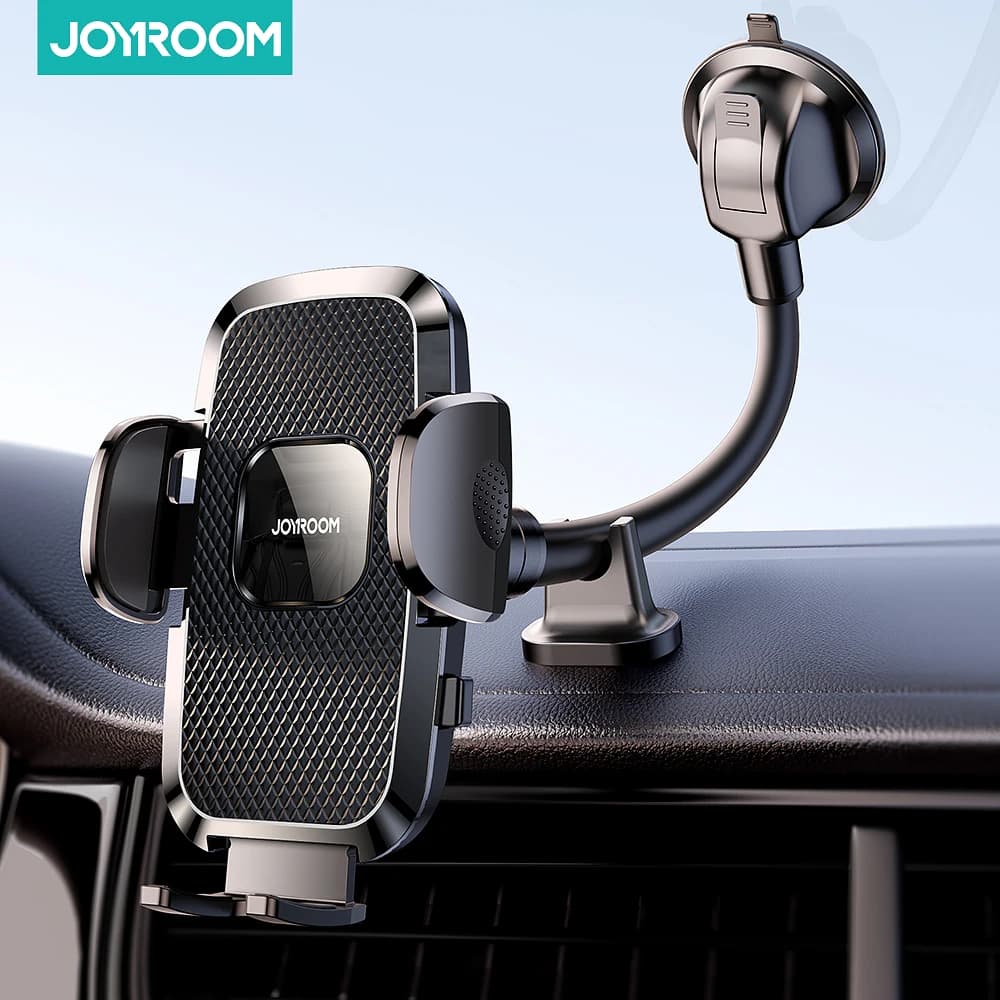 Joyroom Phone Holder for Car【360° Widest View】, Universal Handsfree Phone Mount for iPhone 15 14 13 12 Pro Max Huawei Xiaomi