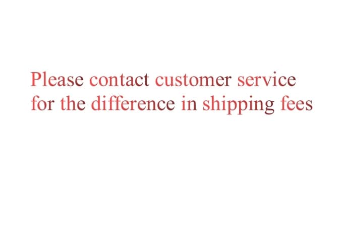 Please contact the customer. This is the link to pay the difference in shipping fees. Thank you for your understanding