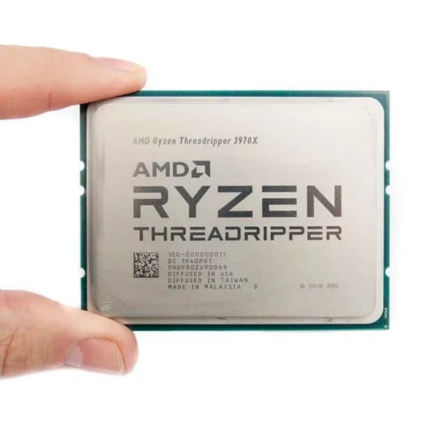 Threadripper 3970X with 32 Cores 64 Threads Zen 2 High Performance Processor Support Socket sTRX4 HEDT 280W 7nm