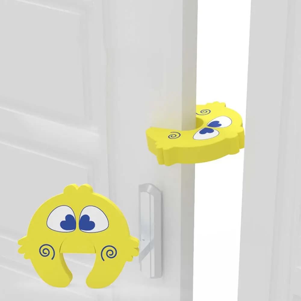 Baby Cartoon Refrigerator Baby Safety Lock Anti-pinch Door Restrictor Prevent Children Wrestling Door Security Lock