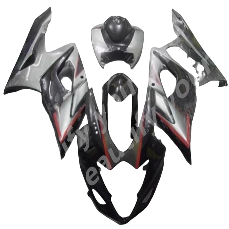 Injection black red flames For G S XR 1000 05-06 G S XR1000 K5 05 06 2005 2006 G S XR1000 G S X R1000 Fairings