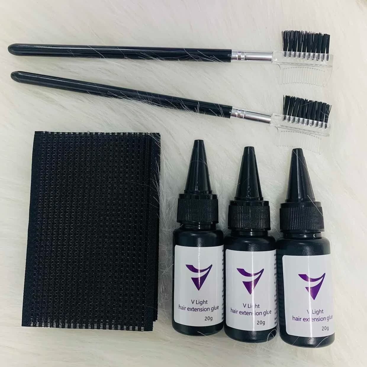 V-light Hair Extension Bonding Glue for Hair Extension installation Hot Sell Hair Bonding Glue