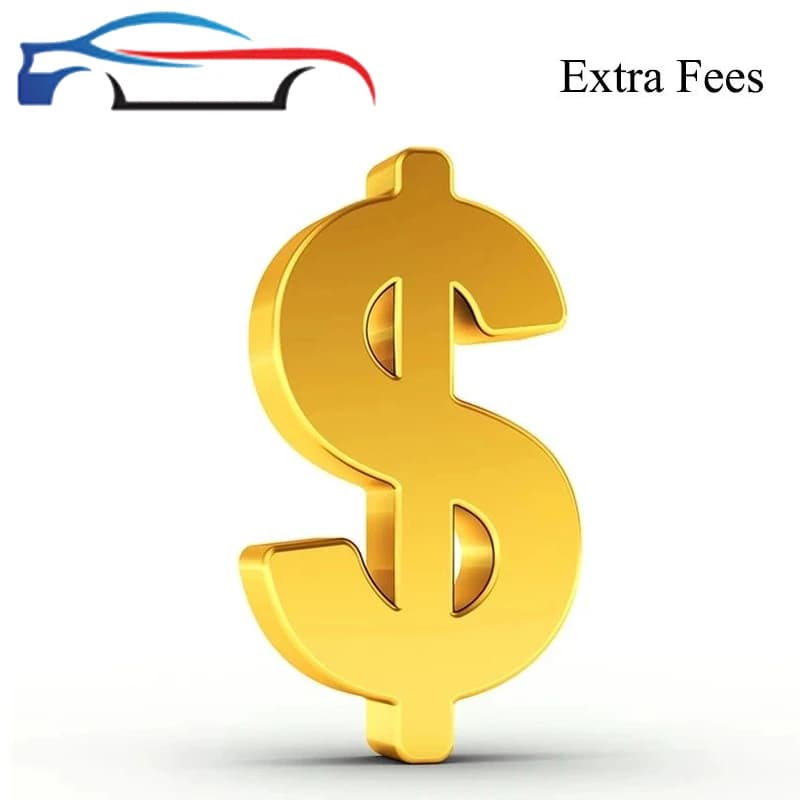 Extra Shipping Fees Additional costs Additional Service Fees Charged Hair Extension