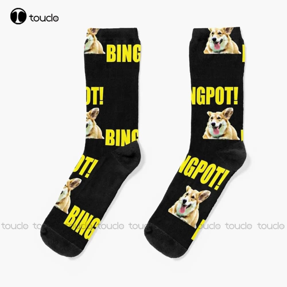New Bingpot! - Brooklyn 99   Cool Socks Personalized Custom Unisex Adult Socks Teen Socks Halloween Christmas Gift