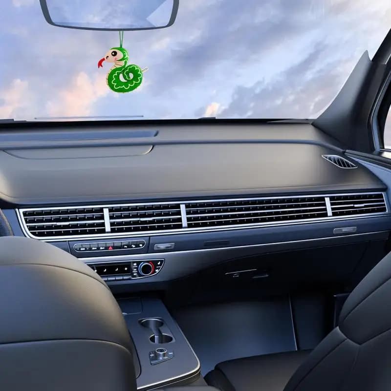 Cute Snake Plushies Bag Keychain Snake Year Plush Toy Plush Snake Doll For Backpacks Cute Plush Pendant Purse Backpack