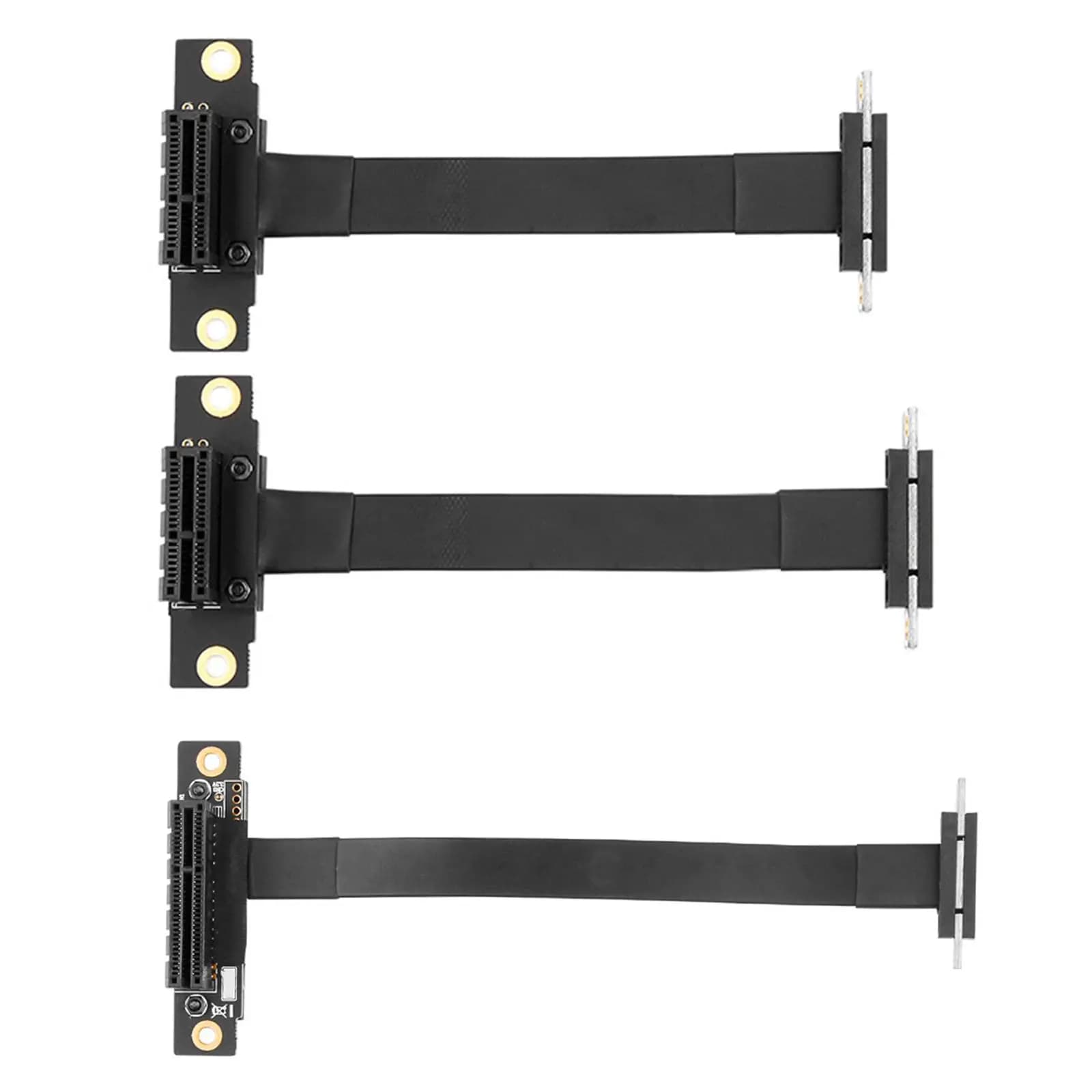 90 Degree Extension Cable, x1 to x1 x4 - Card for Motherboard ,Extender