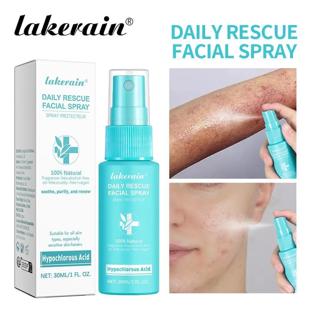 Hypochlorous Acid Spray Face Daily Facial First Aid Spray Soothing Kill Skin Inflammation Moisturizing Skin Care Product 30ml