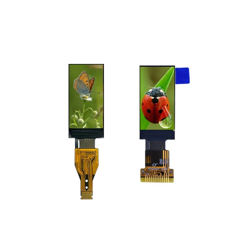 0.96 inch TFT Color IPS LCD Display Resolution 80*160 Welding 13PIN/Plug In 8Pin Driver ST7735S Plastic Iron