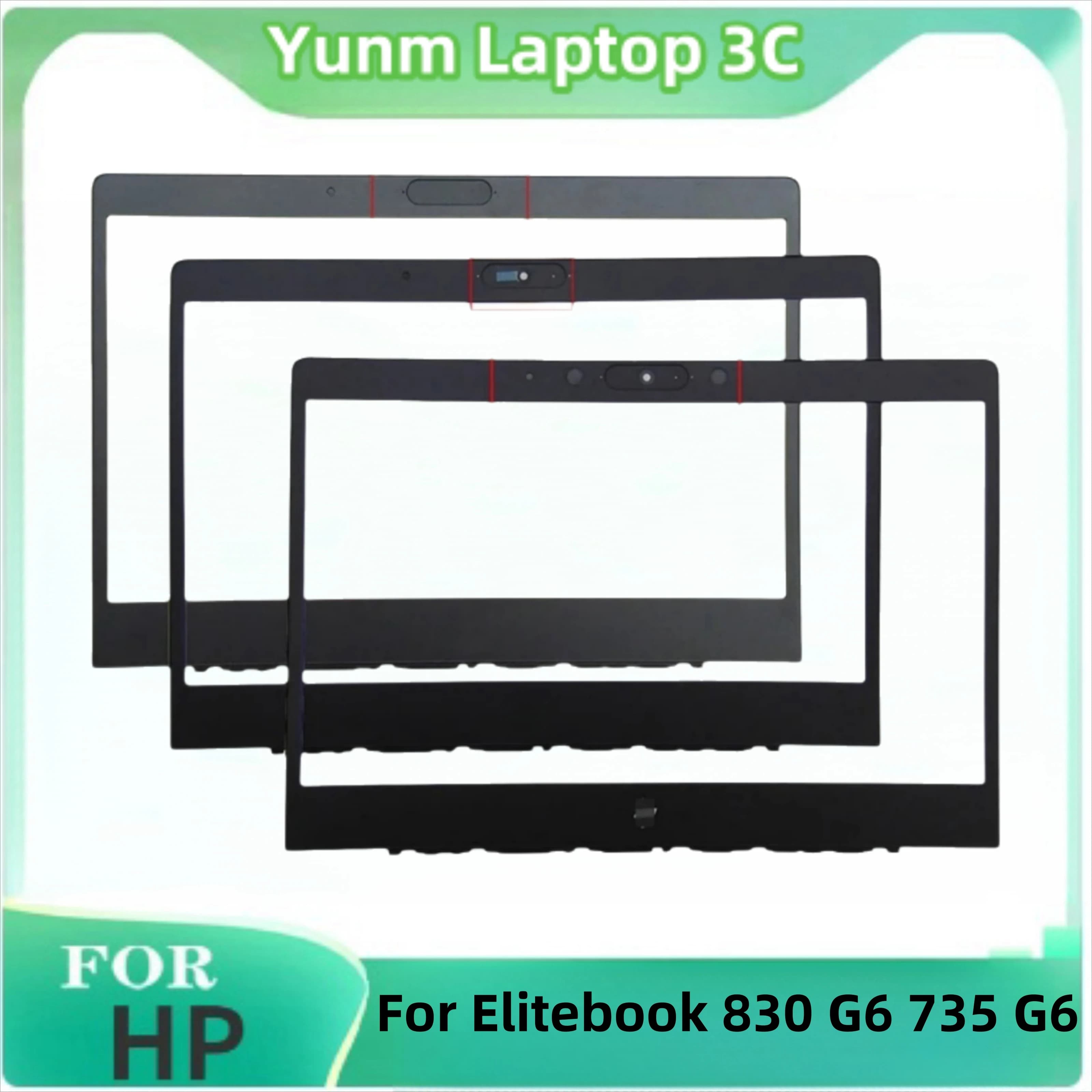 LCD Frame Front Frame Cover for HP Elitebook 830 G6 735 G6 L60617-001 L60618-001 L60619-001 L60620-001 New Original Laptop Case