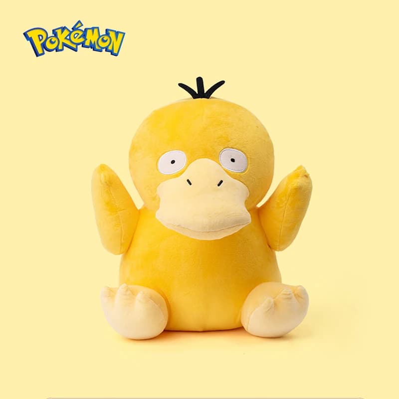 Pokemon Kawaii Psyduck Stuffed Toys Cartoon&Cute Plush Dolls Throw Pillow Birthday Gift  For Kids Friends Boys Home Decoration