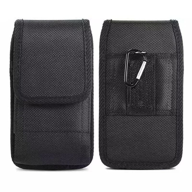 Vertical mobile phone bag with waist belt hanging bag, suitable for elderly and young people, with a large screen and ultra-thin