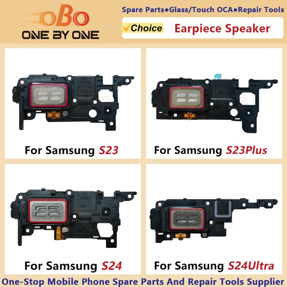 Top Earpiece Speaker For Samsung S23 S23+ S24 S24+ PLUS ULTRA FE 5G S926B S928B S916B S918B Sound Ear Speaker Repair Parts（1PC）