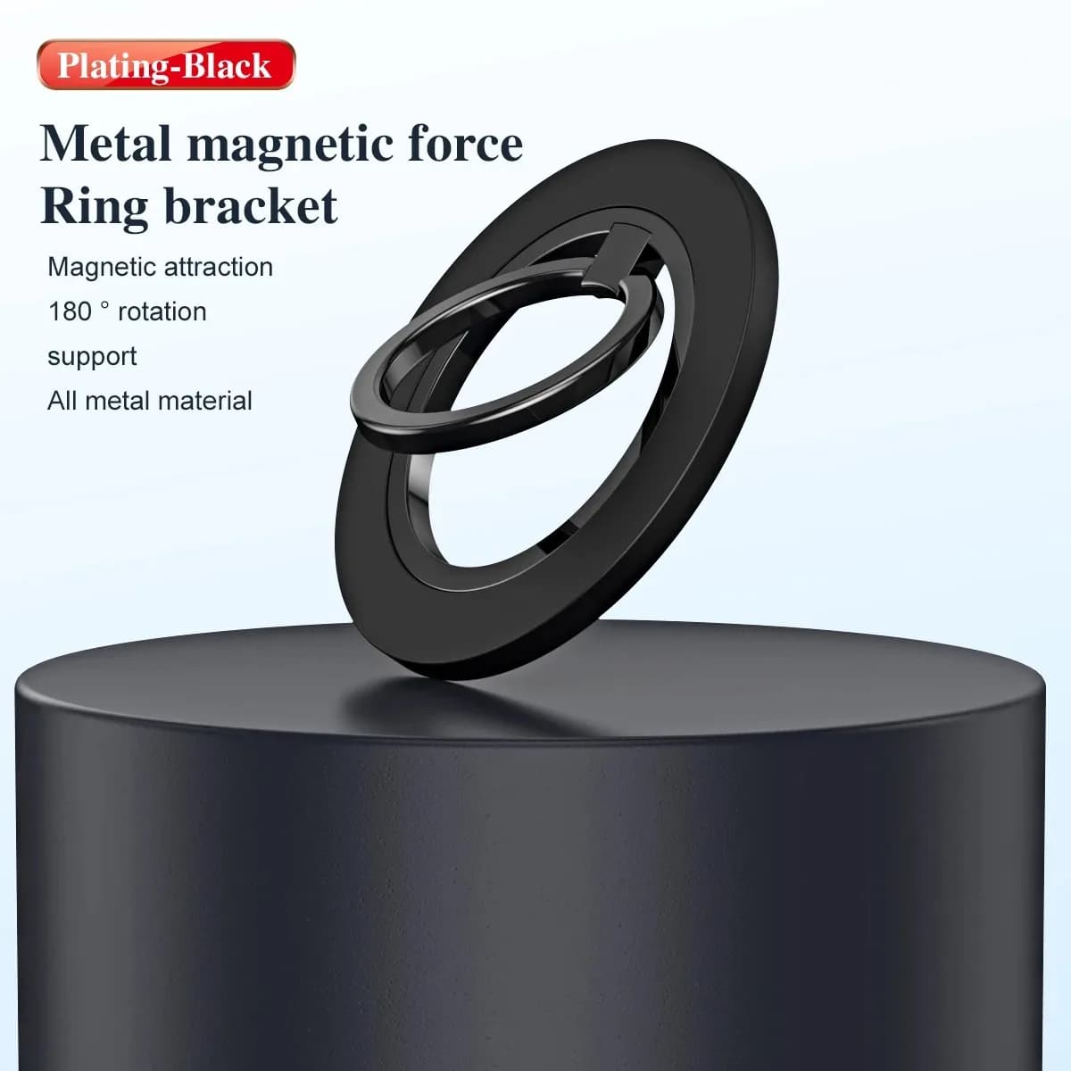 360° Magnetic Phone Ring Holder for MagSafe Kickstand Magnet Grip for iPhone 15 14 13 12 Pro Max Finger Ring Holder Stand