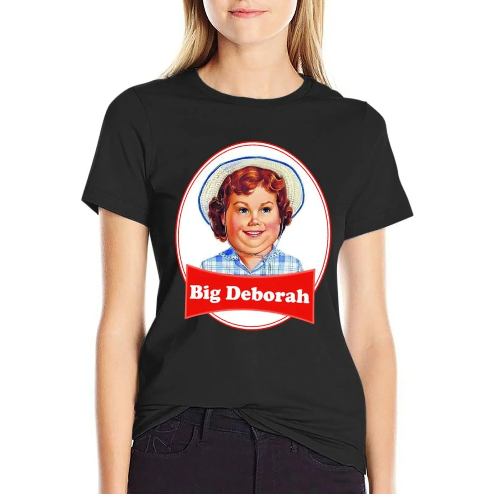 Big Deborah T-Shirt Aesthetic clothing vintage cute tops western t shirts for Women