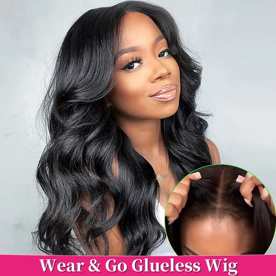 32 34 Inch Body Wave 6x4 5x5 Wear And Go Glueless Wig Human Hair Transparent Lace Closure Wigs For Black Women Bling Hair Sale