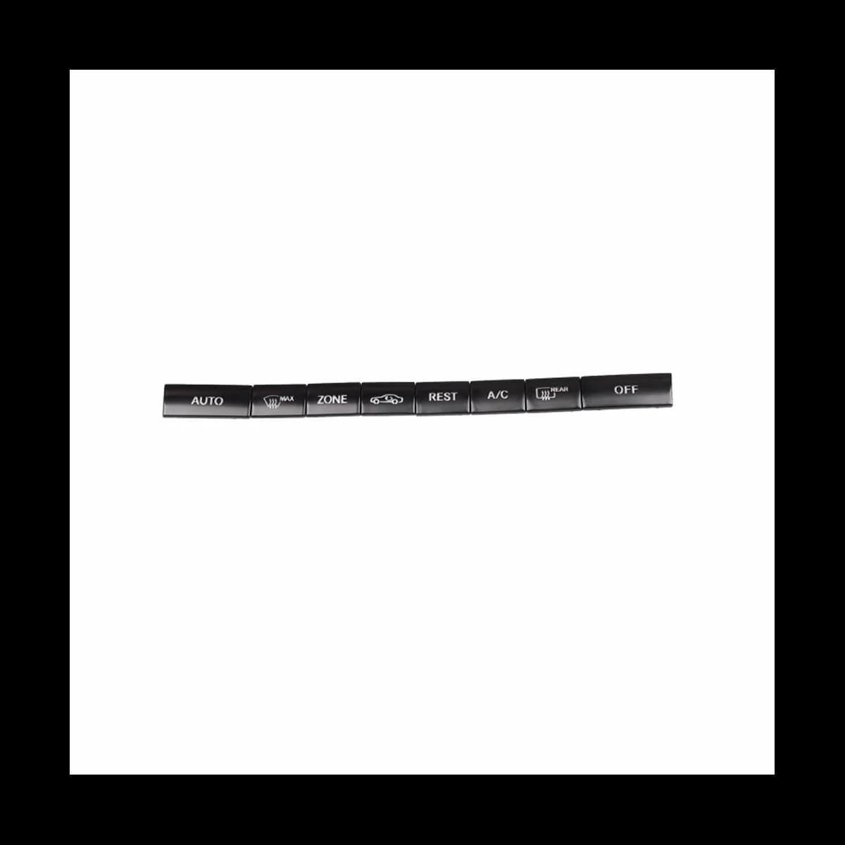 8 Pcs Car Console Air Conditioning Buttons Decoration Cover Trim for Benz E Cl  W212 C207 2009-2015 Accessories