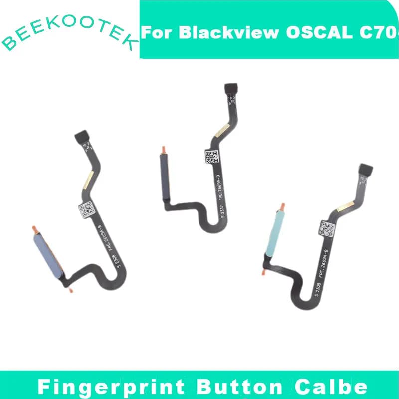 New Original Blackview Oscal C70 Fingerprint Button Sensor Cable Flex FPC Accessories For Blackview Oscal C70 Smart Phone