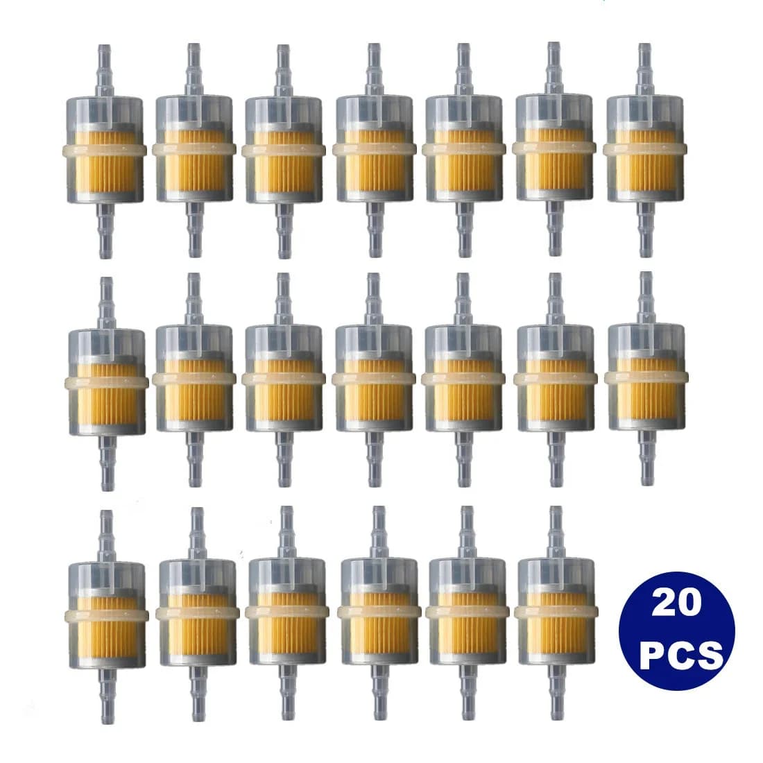 10/20pcs 6mm 8mm Pipe Universal Motorcycle Car Parts Large Inner Fuel Filters Auto Petrol  Motorcycle Car Inner Fuel Filters