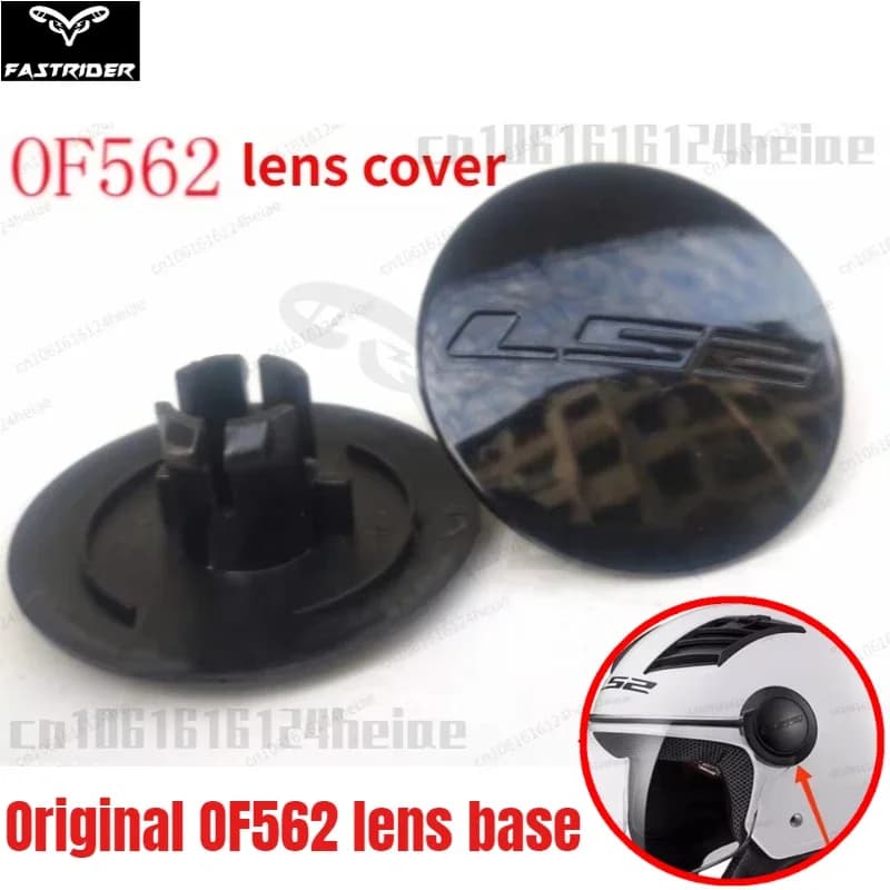 LS2 Helmet Original Accessories OF562 Lock Buckle/lens Cover/buckle/fixing Ring/lens base Motorcycle Helmet Accessory