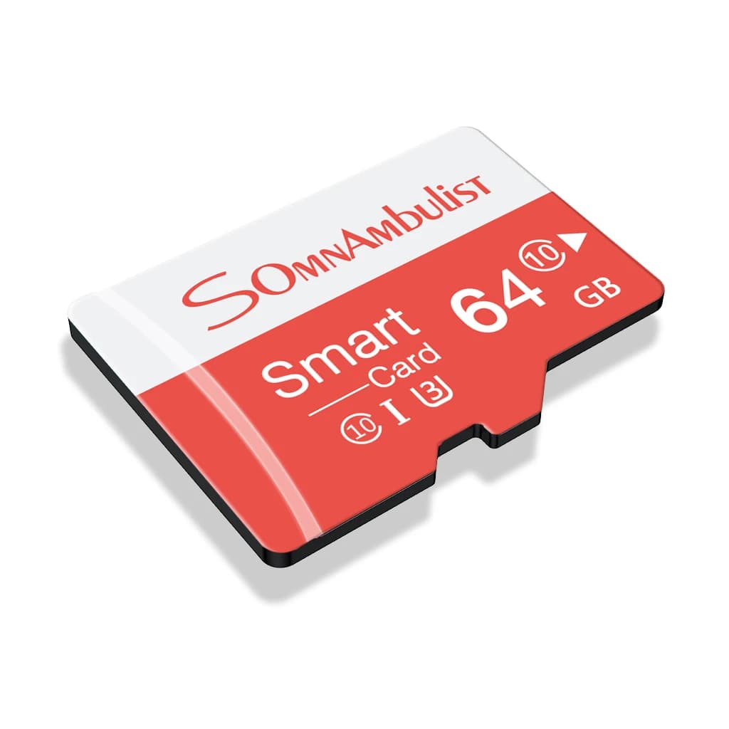 SomnAmbulist 64GB High Speed C10 U3 Memory Card V30 For Drones Cameras Surveillance Devices Micro SD Card 64GB A1 Mini TF Card
